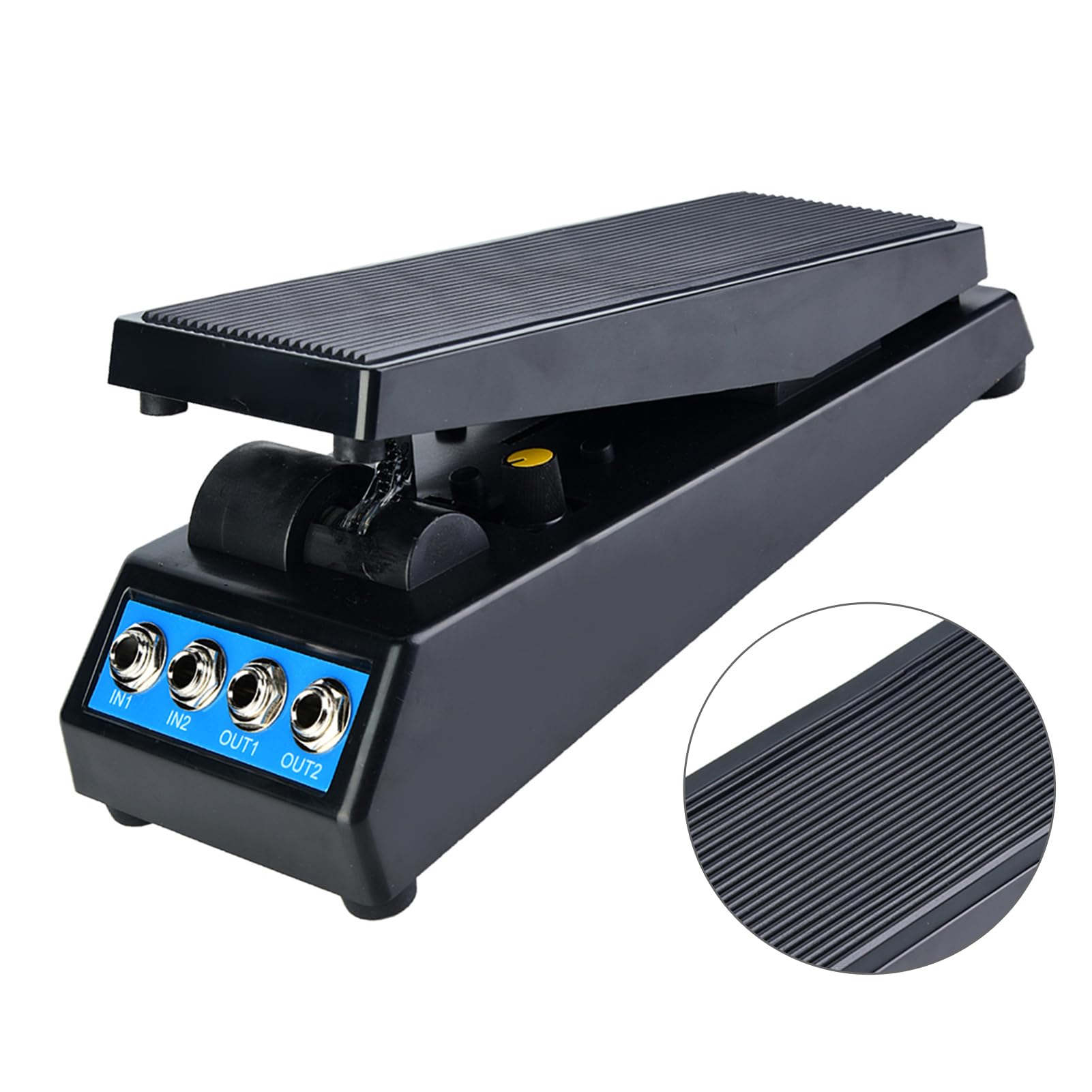 Pedale volume mono per chitarra 2 IN/2 OUT Pedale Volume pedale volume stereo per chitarra, accessori per suona per chitarra DJ, per Strumenti Musicali, Potenziometro Custom
