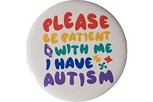 Autism Awareness Button: Display Your Empathy and Support