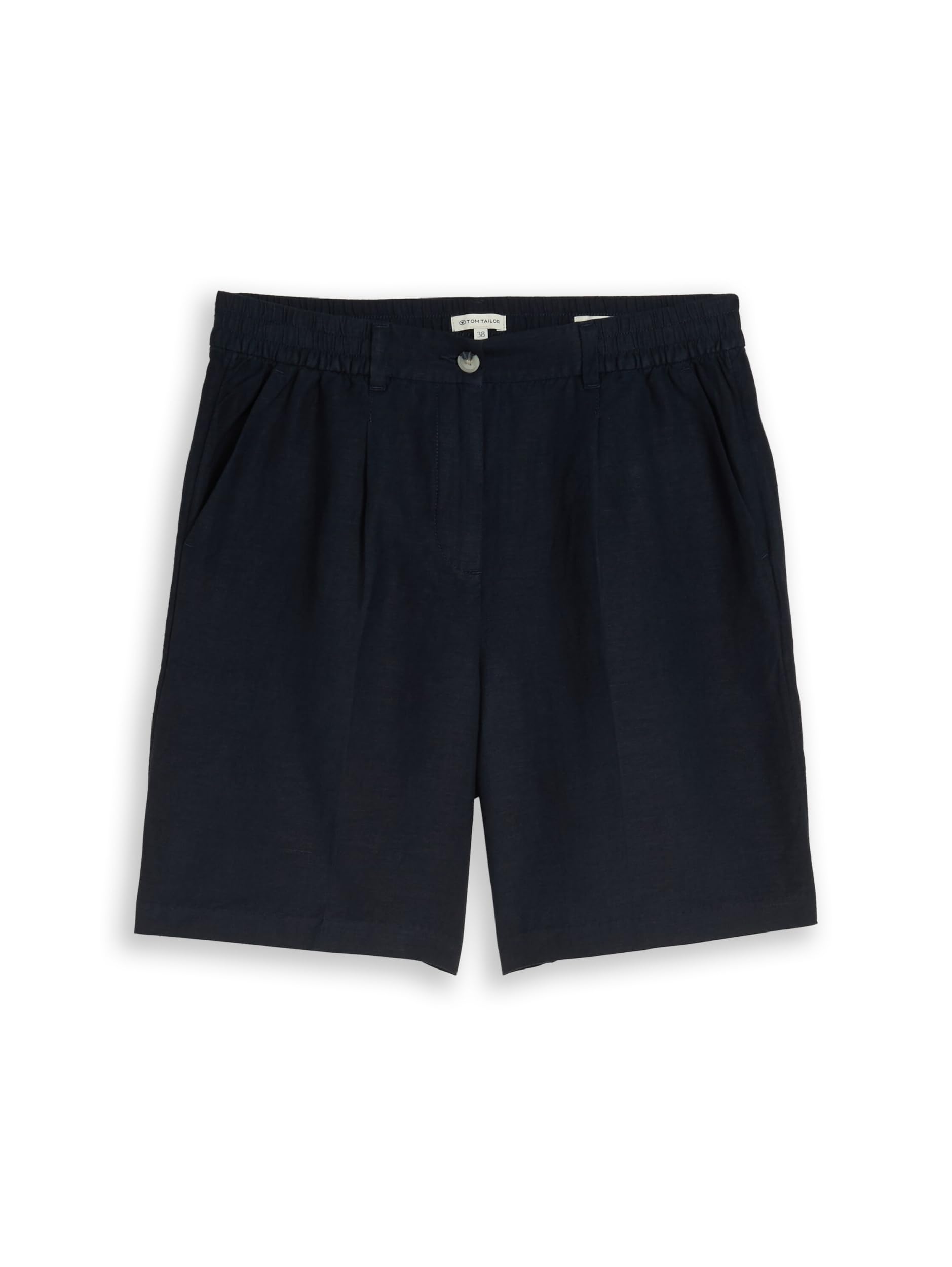 TOM TAILOR Damen Bermuda-Leinenshorts