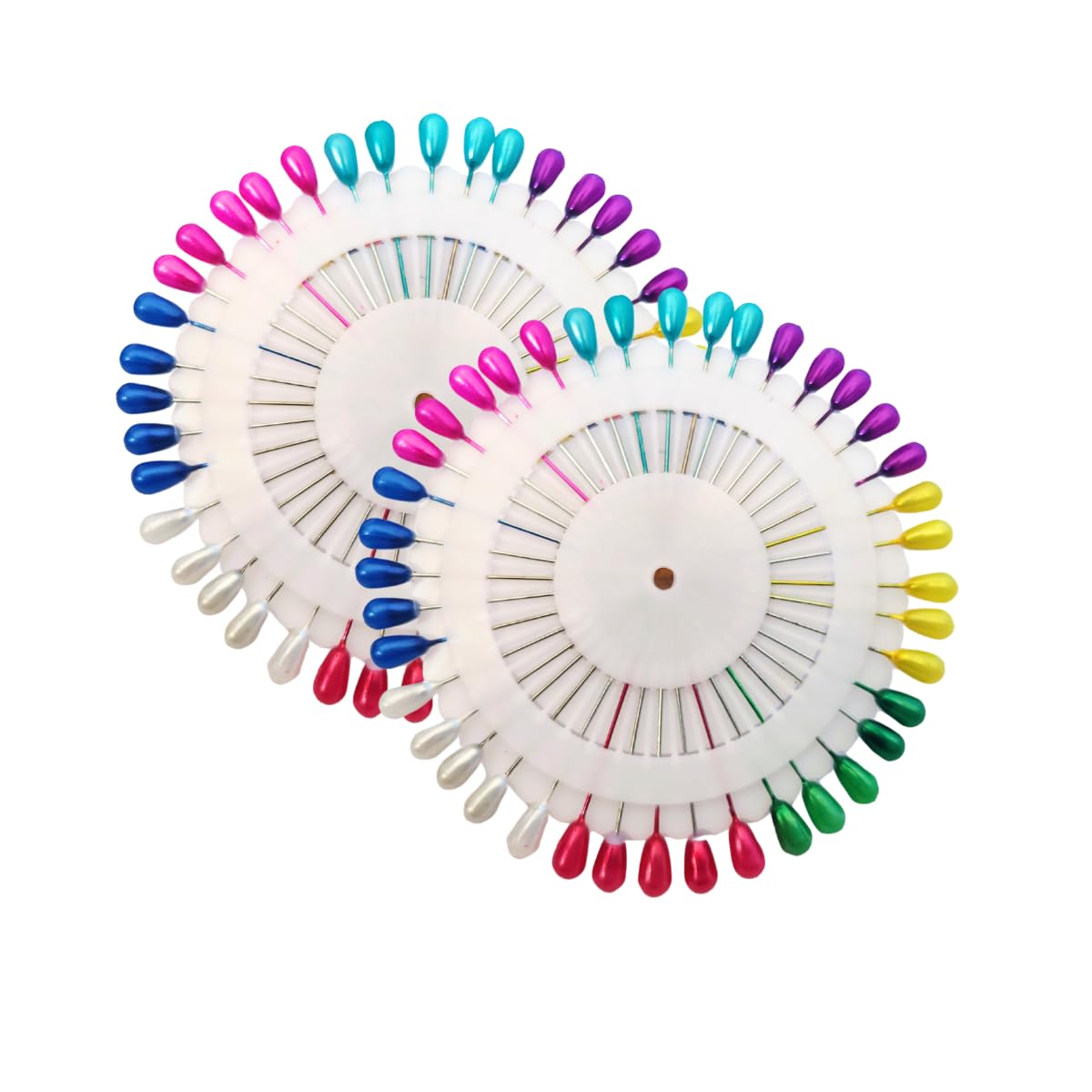VELVAHINI Multipurpose Pearl Head Pins – Sewing Pin for Tailor, Dressmaking, Patchwork, Wedding, Florist, Decorating, Art & Craft, Hijab & Scarf Pins for Women – Pack of 80 pins
