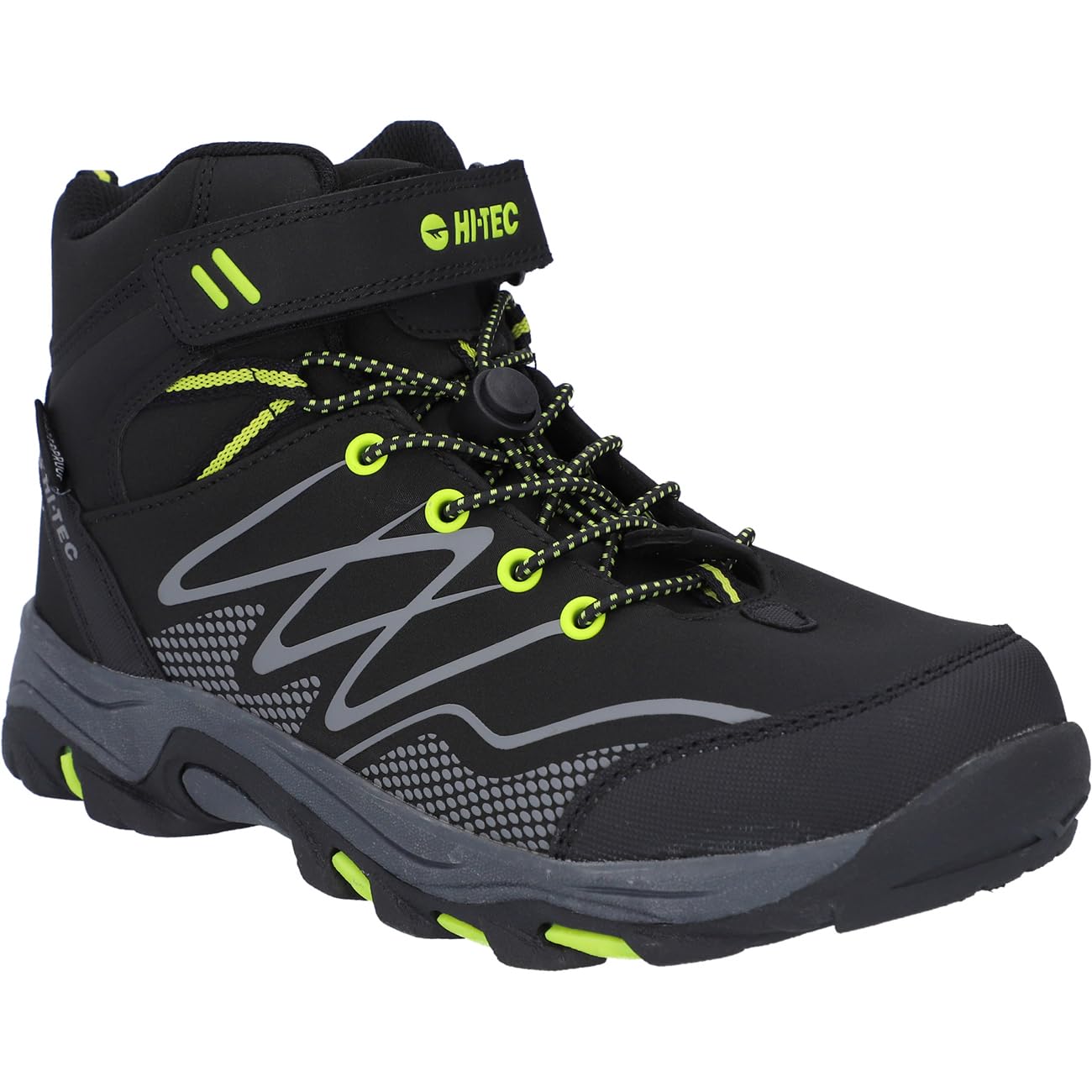 HI-TEC Blackout Mid WP Jr, Scarpe da Passeggio Bambini e Ragazzi