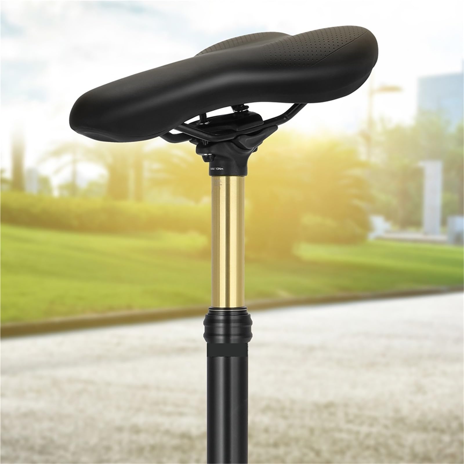 Tige de Selle Compte-Gouttes for vélo de Montagne, contrôle réglable du Tube de Selle en Alliage d'aluminium pour VTT, vélos