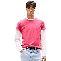 Tommy Jeans Tjm Xslim Jersey Tee Dm0dm04411, Maglietta a Maniche Corte Uomo