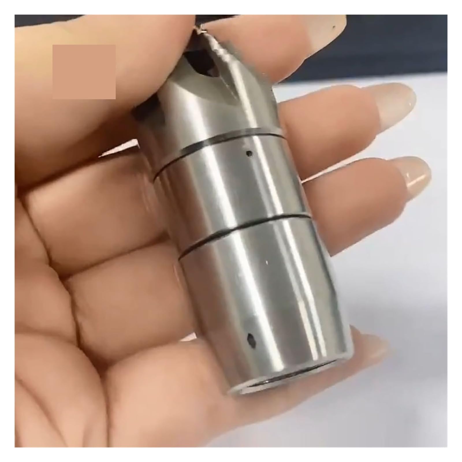 Ugello Rotante Mini Pagoda, Alta Velocità 30L/min, Decapaggio Tubi Compatto | Accesso piccoli diametri, linee vasca grassi, serbatoi WC camper, attacco rapido 1/4"(3I8 female 40LPM)