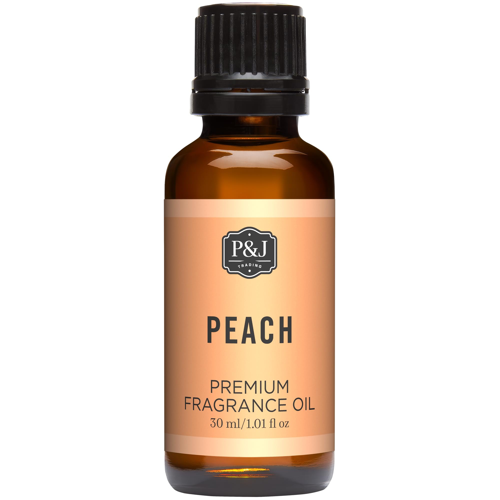 P&amp;J Trading Fragrance Oil | Peach Oil 30ml - Candle Scents for Candle Making, Freshie Scents, Soap Making Supplies, Diffuser Oil Scents
