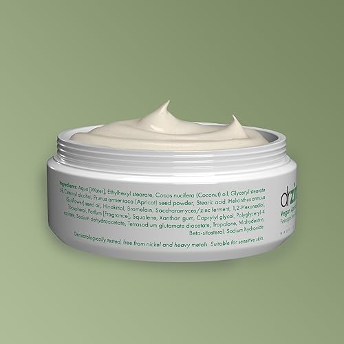 Miniatura 3 de Dr ZinX Exfoliante facial y máscara de microdermoabrasión con enzima de bromelina vegana + semillas de albaricoque italiano orgánico