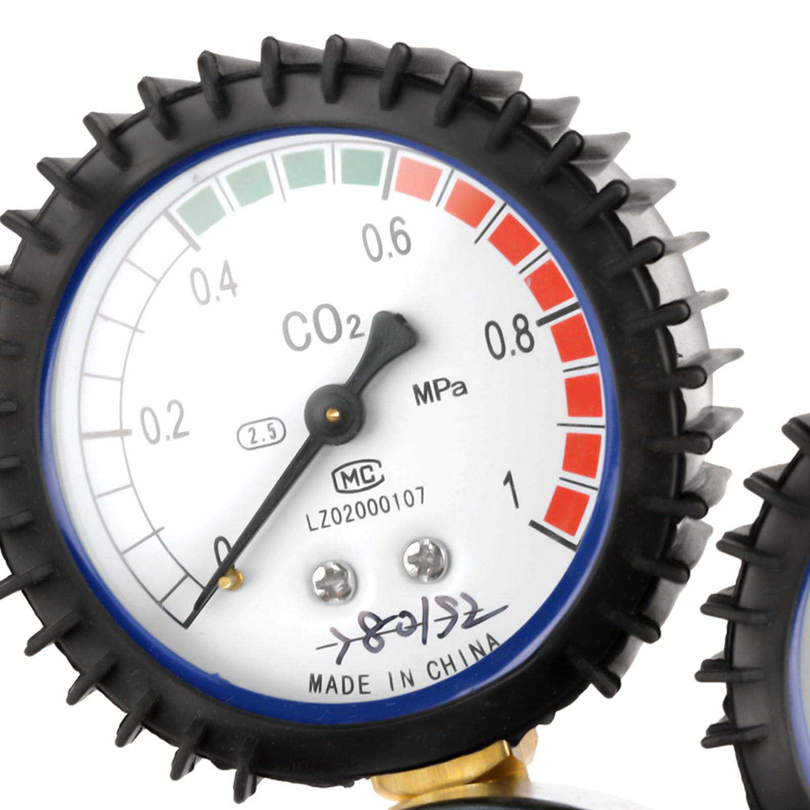 Régulateur de CO2 Double Jauge pour Fût de Bière, Régulateur de Pression Kegerator à Deux Étages