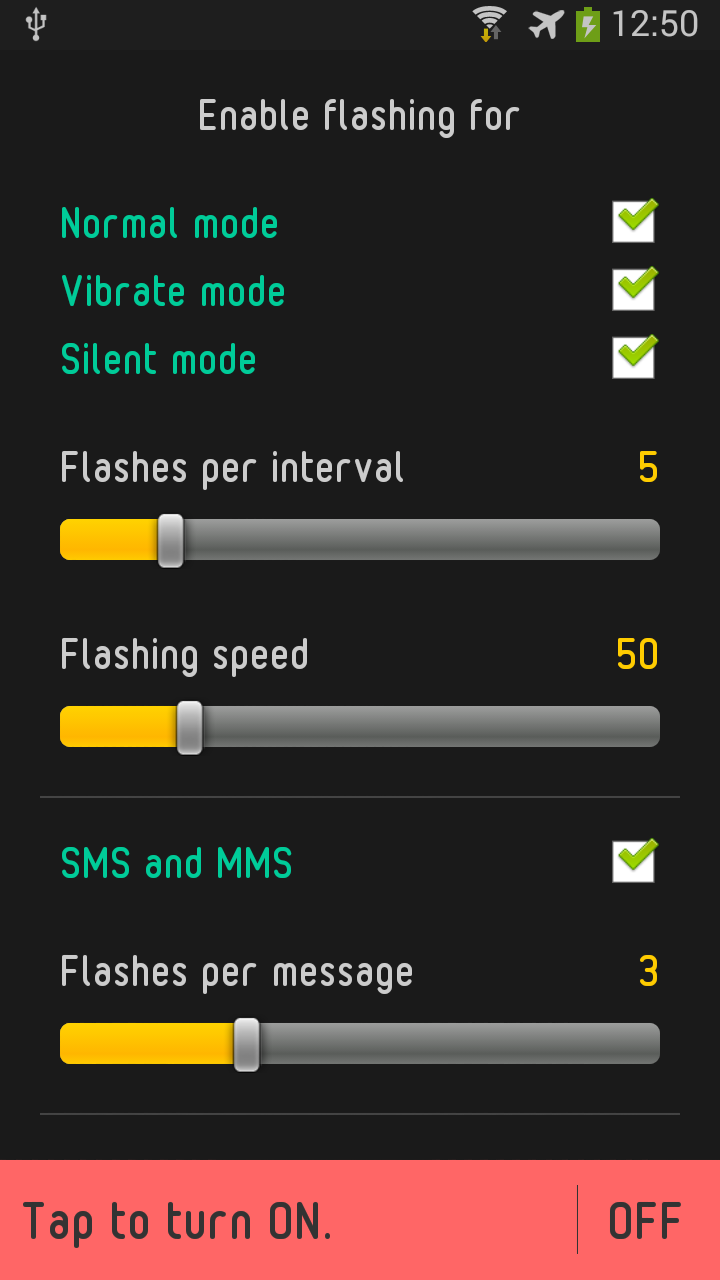 Flash On for Android