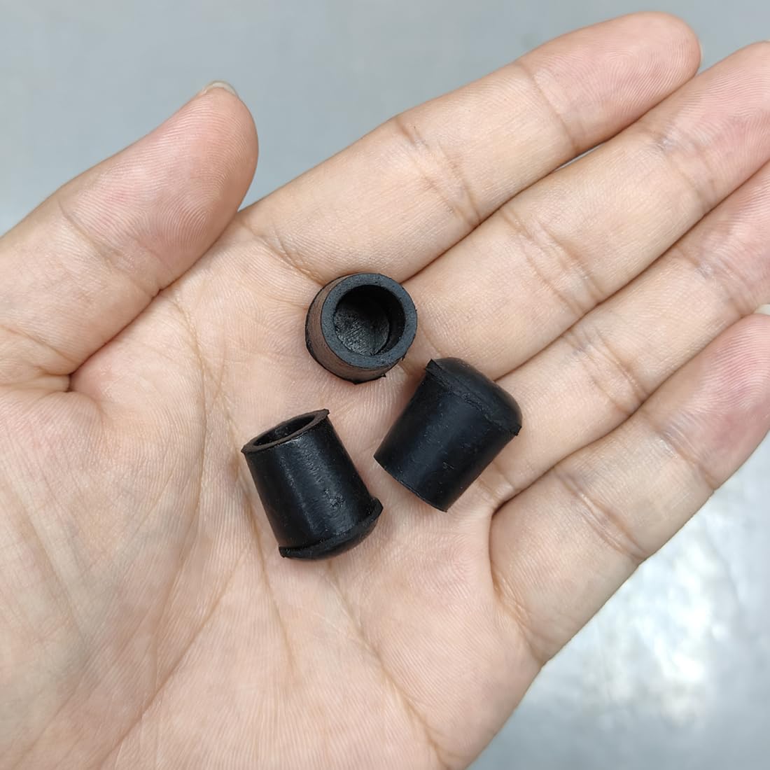 Amazon.co.jp: uxcell パイプキャップ 10mm内径 テーブル椅子脚のゴム