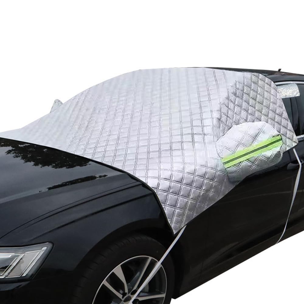 SORAD Inverno Telo Parabrezza Antighiaccio per Bentley Flying Spur, Copertura Parabrezza Auto Mezza Copertura Coperture Pieghevoli del Parabrezza