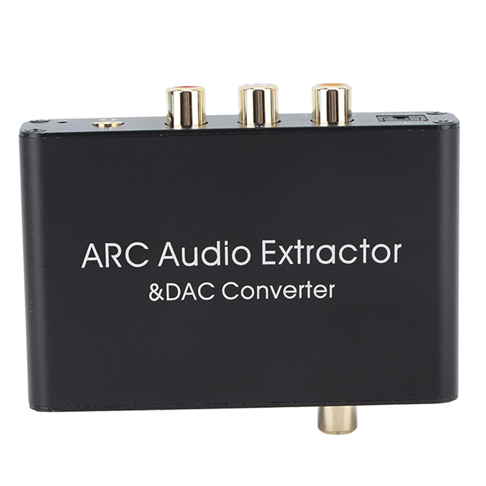 Convertitore Audio Digitale-analogico DAC, Uscita Cuffie Coassiale Ottica ARC a 3,5 Mm con Controllo del Volume, per Estrattore Audio TV 192 KHz 5.1