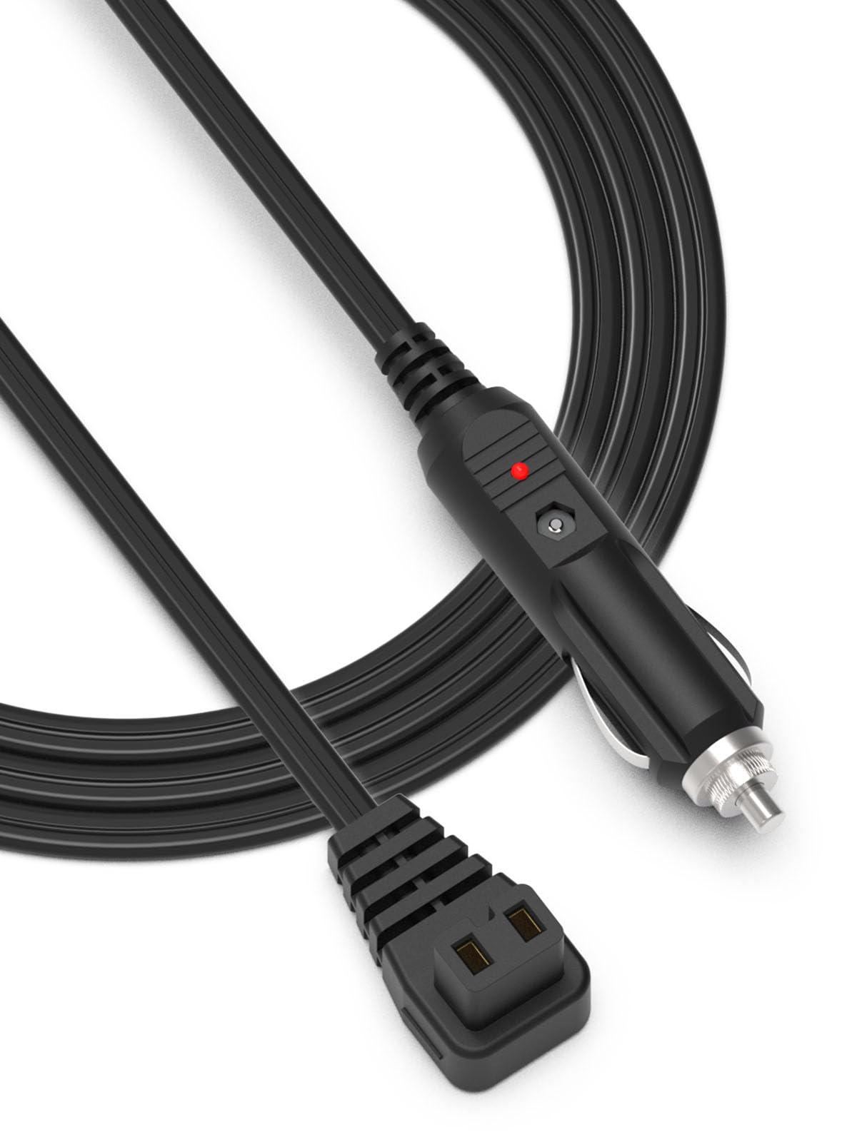 Haiyistar 16.4FT Portable Car Refrigerator DC Power Cord 12V/24V for ICECO, BougeRV, Bodega, Alpicool ARB, AstroAI, Aspenora, Euhomy, Setpower, JoyTutus, Replacement Fridge Freezer Cooler Car Charger