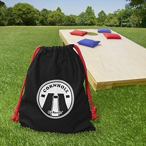 GoSports-Premium-All-Weather-Duck-Cloth-Cornhole-Bean-Bag-Set-Includes-Tote-Bag