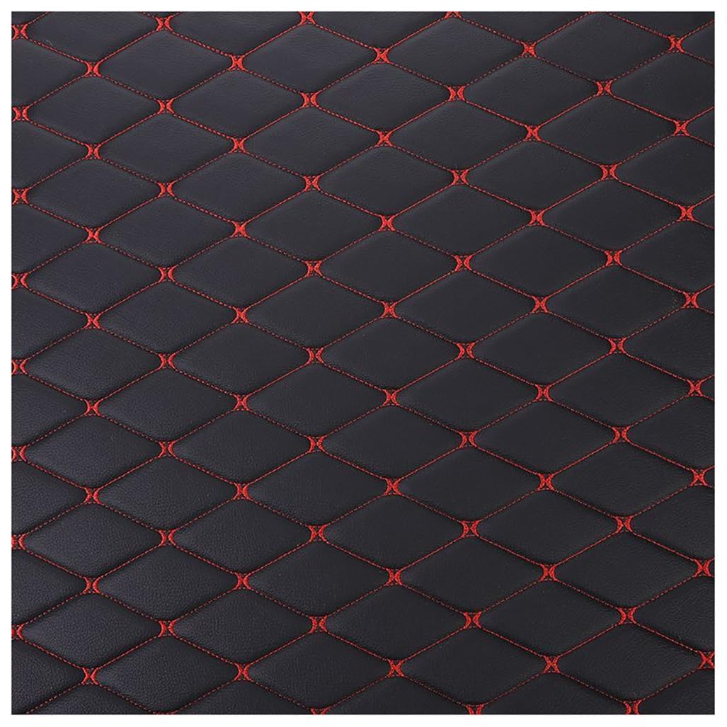 Tissu simili cuir souple noir au mètre pour ameublement de meuble et simili matelassé