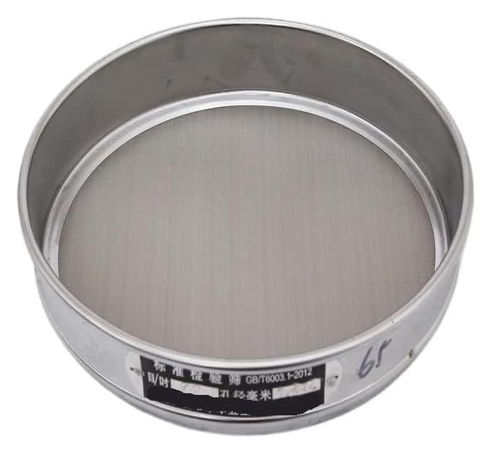 Sito testowe Sito laboratoryjne ze stali nierdzewnej 4-30 Mesh 6-0,075 mm Średnica 150 mm Wysokość 45 mm(8 mesh)