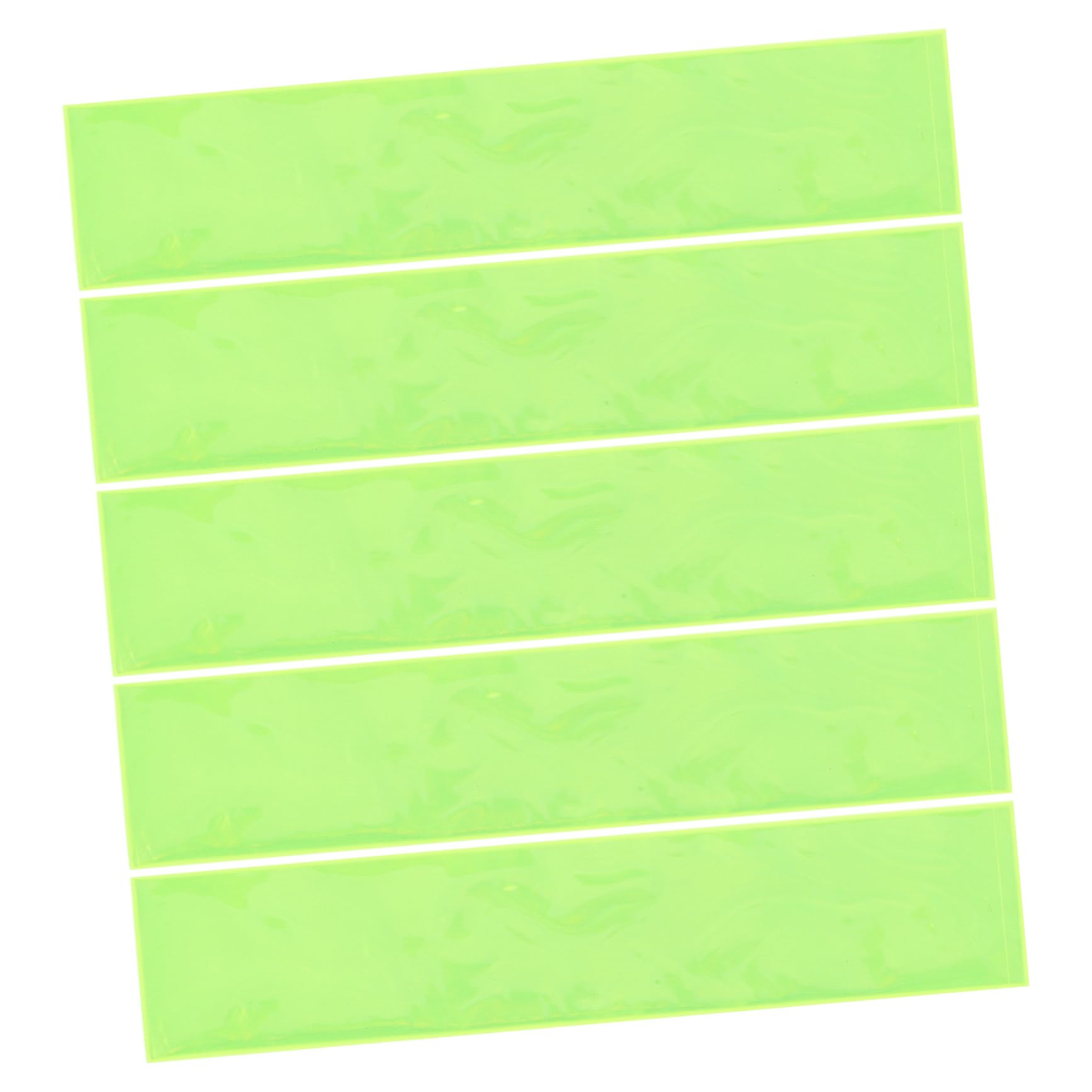 KOMBIUDA 1 Sheet Reflective Safety Stickers for Backpacks Helmets Hard Hats High Visibility Adhesive Reflector Strips Fluorescent for Bicycles Motorcycles