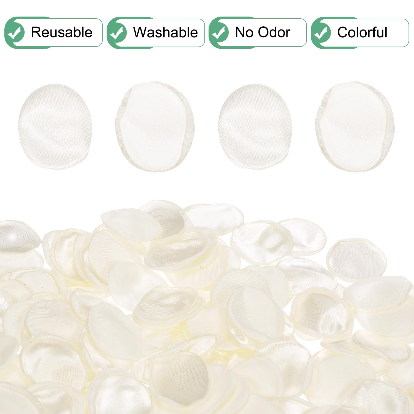 M METERXITY 600-Pack Silk Artificial Flower Rose Petals - Image 2