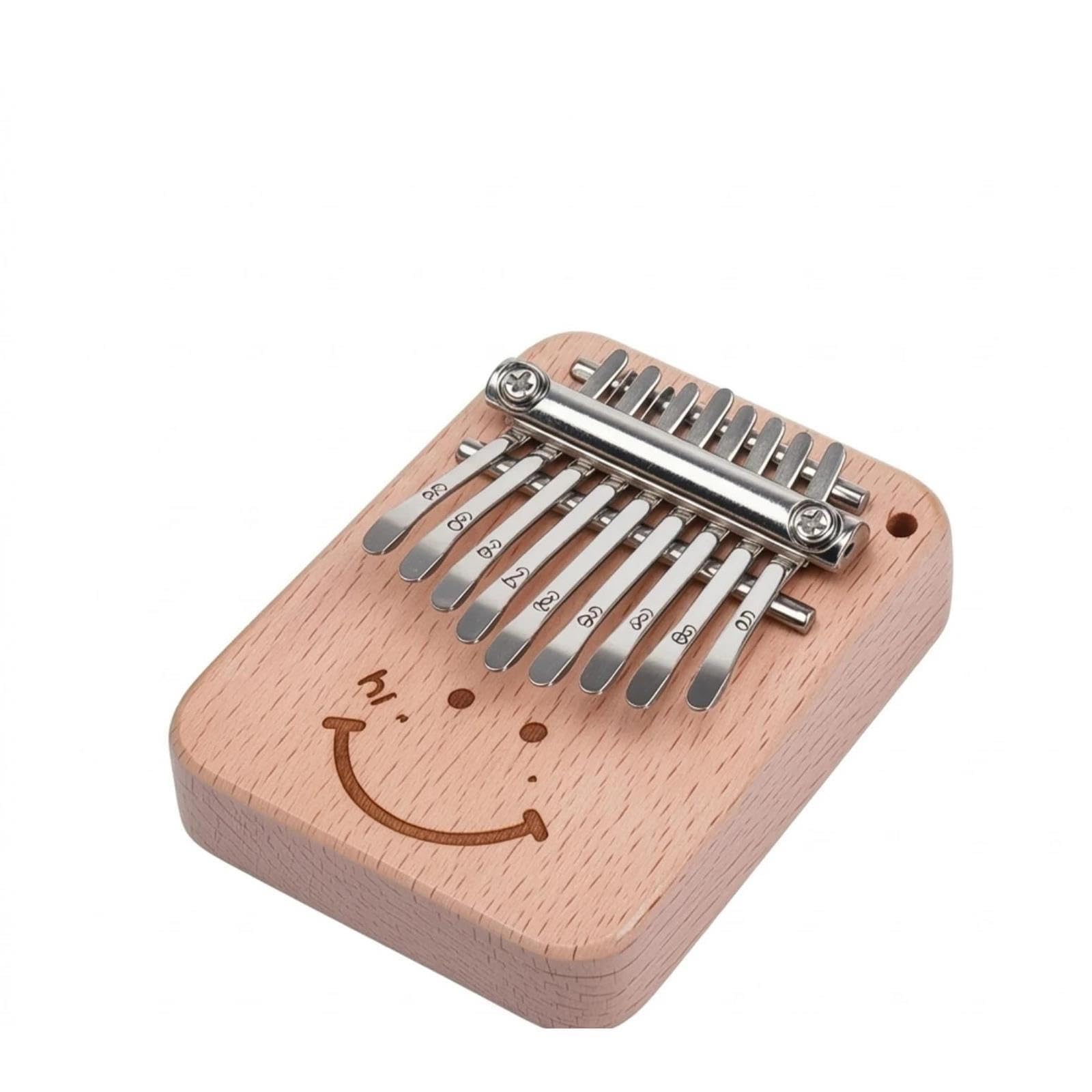 Solidna Kalimba Mini Kalimba W Kształcie Kwadratu
