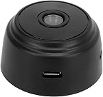 Mini Security Camera, 1080P HD WiFi Wireless Small Magnetic Camera with APP and Built in Battery for Home, Office, Car, Baby, Pet (Black)