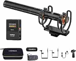 COMICA VM30 ワイヤレスショットガンマイク Amazon.com: COMICA VM30 Shotgun Microphone, with Wireless