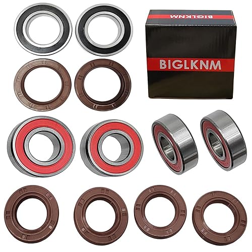 Kit de sellos de rodamientos de rueda delantera y trasera para Yamaha Raptor 660 Raptor 660R YFM660R 2001-2005 Banshee 350 YFZ350 1988-2006 Blaster