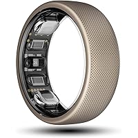 Amazfit Helio Anello Taglia 8, con Monitoraggio del Sonno e della Frequenza Cardiaca