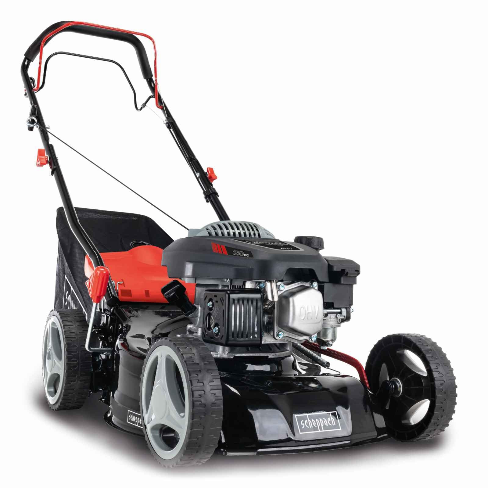 Scheppach Tondeuse Thermique MS150-42 - 150 cm³ - Largeur de Coupe 42 cm