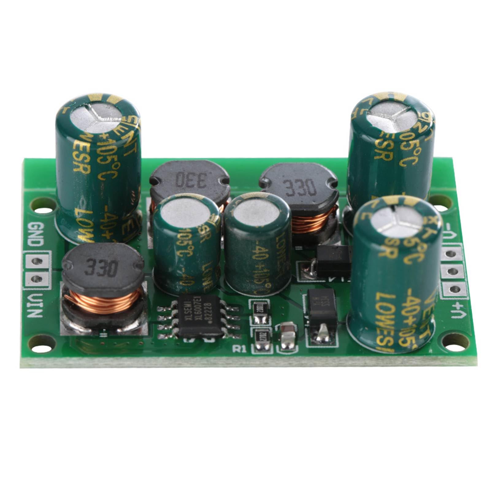 Convertidor DC DC Voltaje Positivo Negativo Módulo Elevador Reductor Fuente de Alimentación Dual Regulador ±5V ±6V ±9V ±10V ±12V ±15V ±18V ±24V con Arranque Suave para (Tensión de Salida
