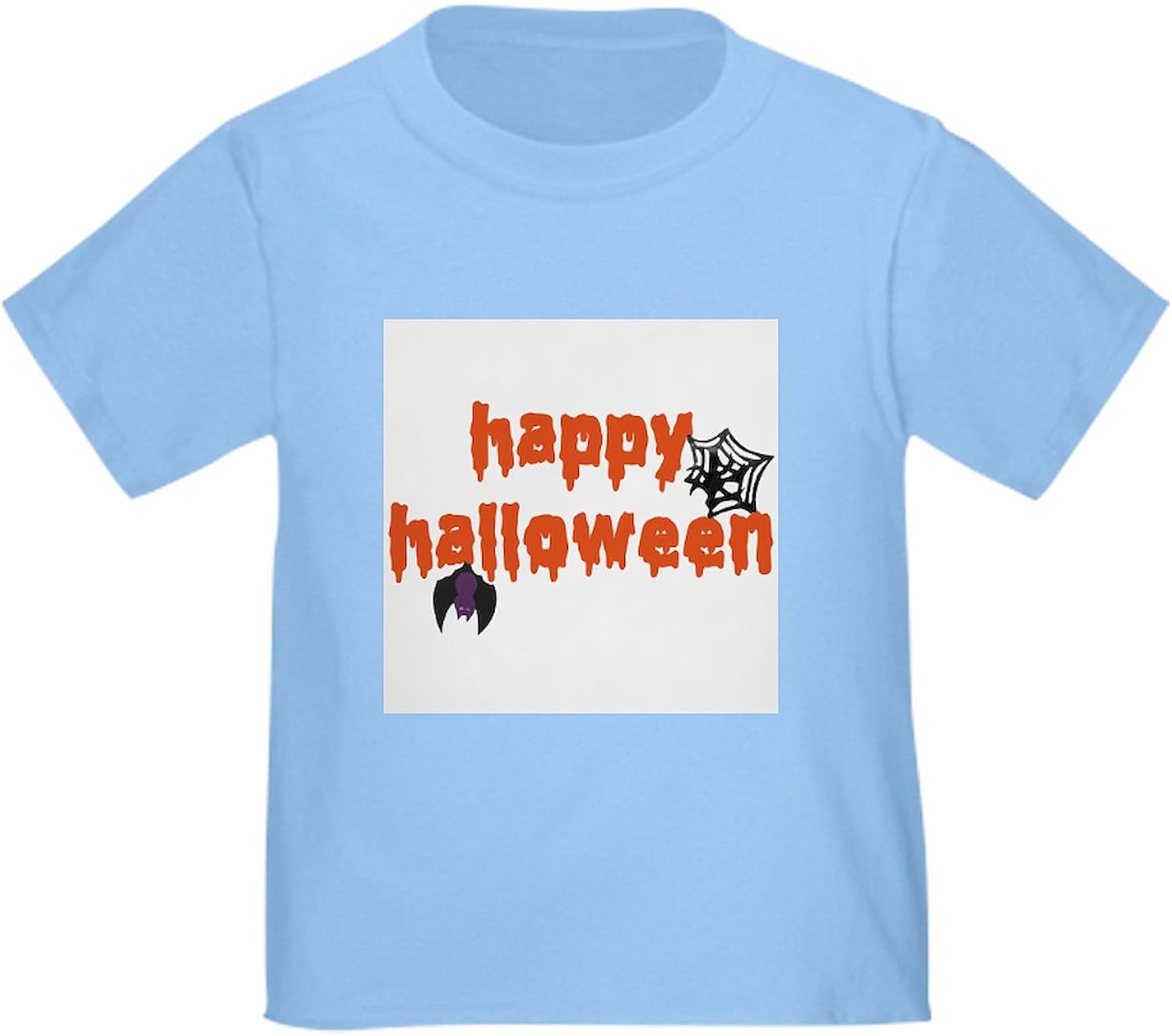 CafePress Happy Halloween Infant T Shirt Cute Toddler Graphic Tee, 100% Cotton