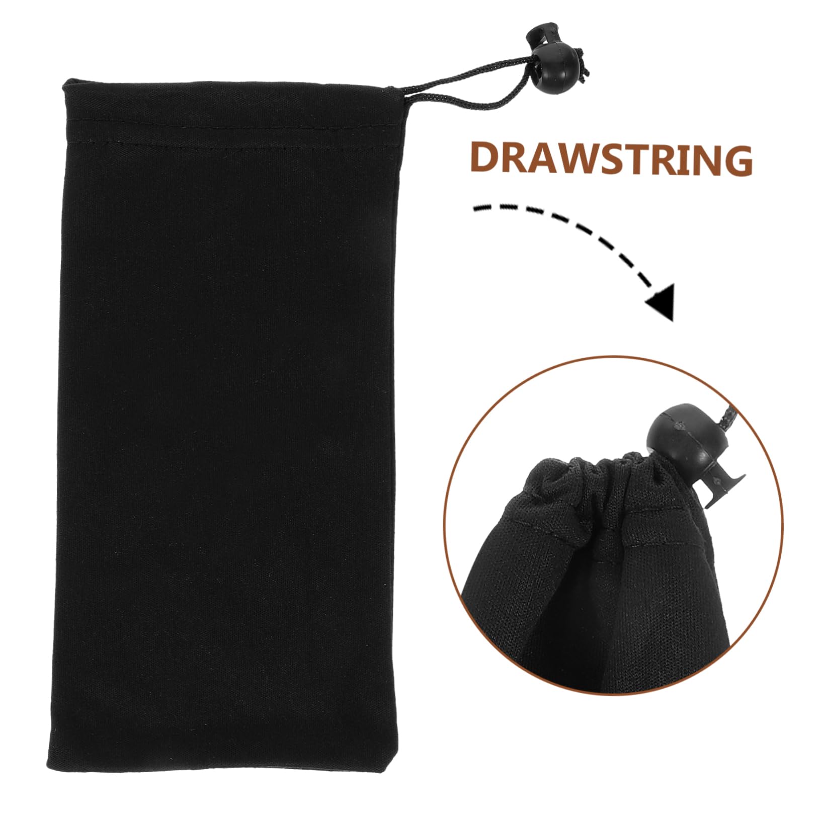 LIFKOME Aufbewahrungstasche Für Sonnenbrillen Sonnenbrillenschutzbeutel Aufbewahrungstasche Für Brillen Harte Brillenabdeckung Brillenschutztaschen Black Superfeine Faser