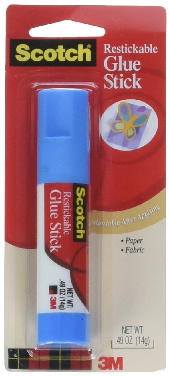 Scotch Restickable Glue Stick 0.49 oz. Amazon.in Home & Kitchen