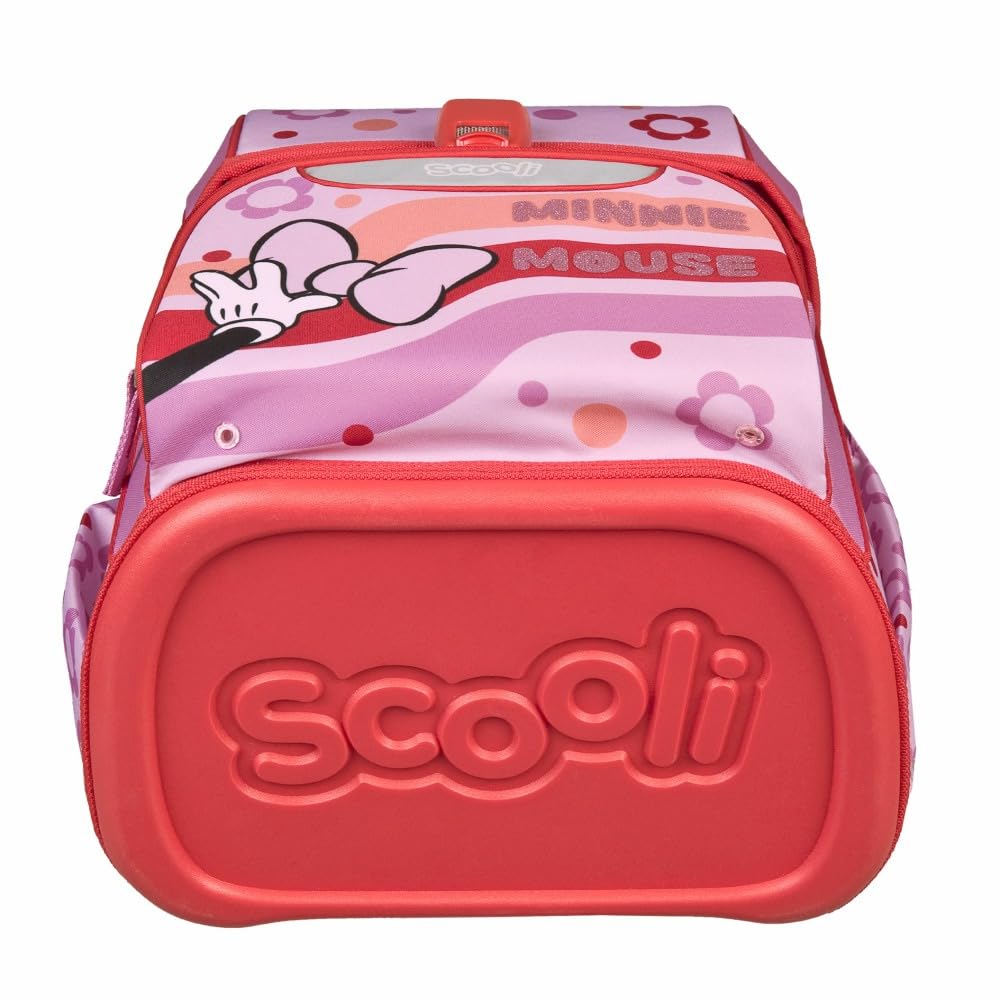 Scooli Schulranzen 1.Klasse Mädchen EasyStart Schulranzen-Set geeignet für Minnie Mouse-Fans (11tlg. mit Sporttasche, Brotdose, Trinkflasche, passend Stifteköcher, Platzdeckchen, Schultüte)
