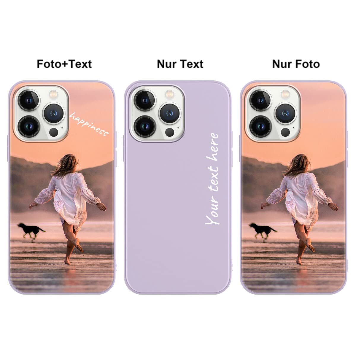 Cover vetro personalizzata per iPhone 13 mini - Personalizza con le tue foto