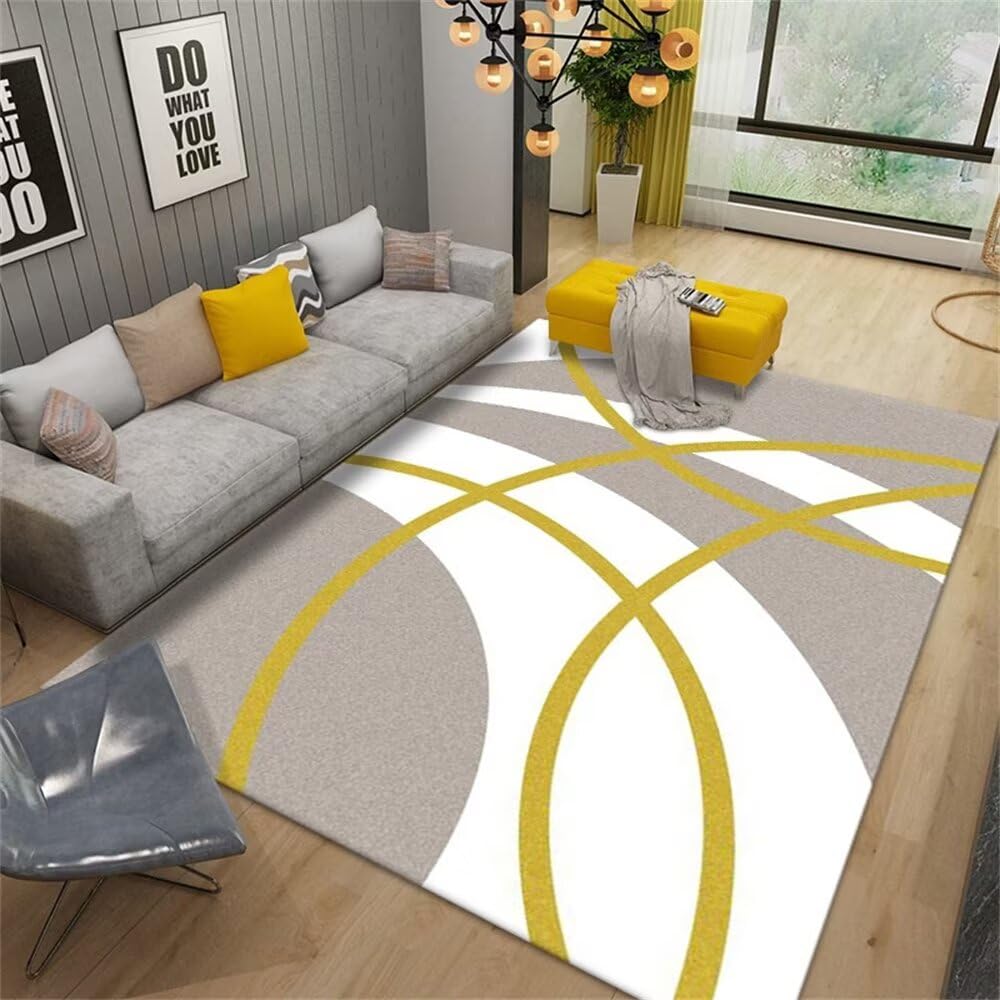 Tapis de sol entree interieur géométrique 50x80cm lavable