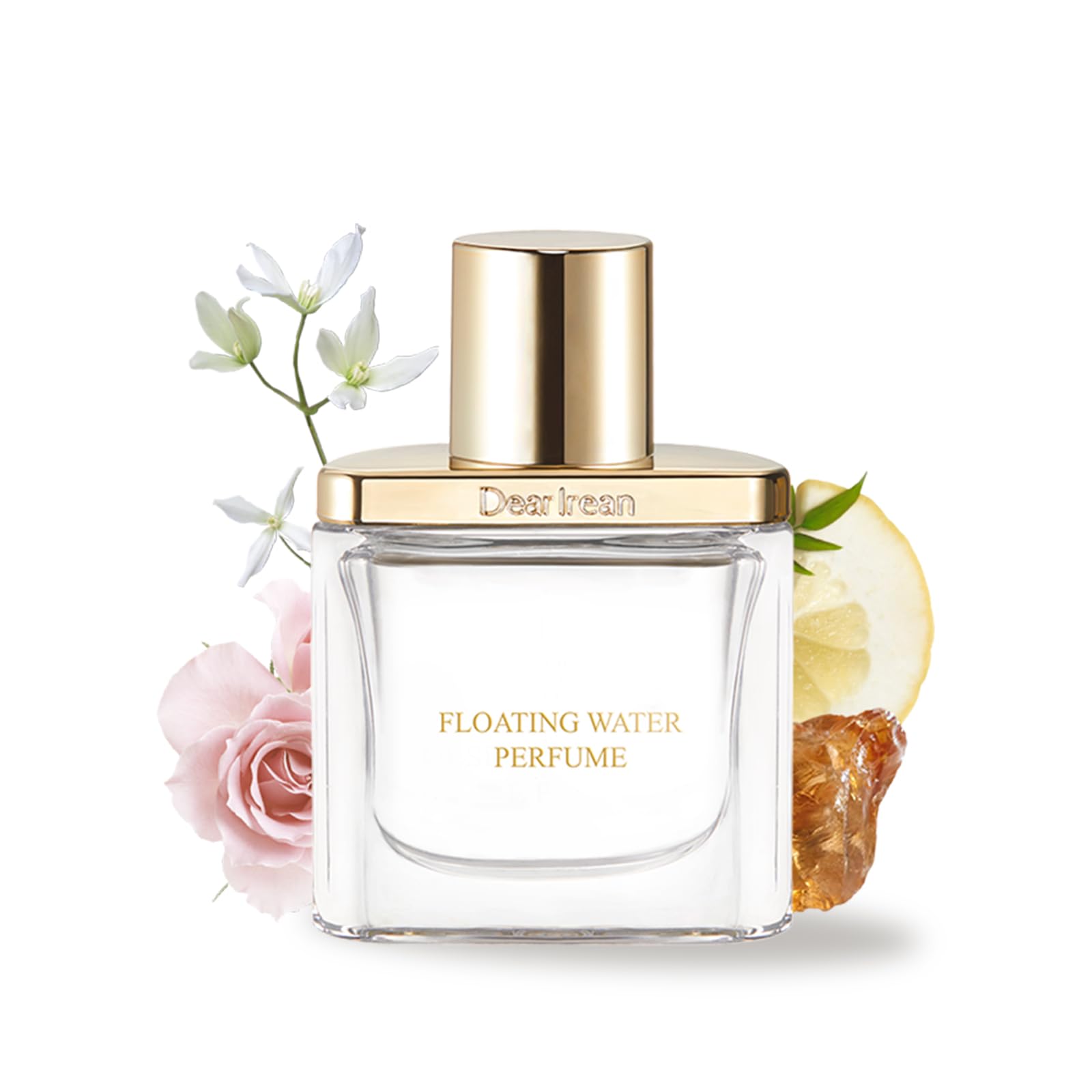Dear Irean Perfumes for Women, Long Lasting Floral Romance Luxury Perfume with Rose and Jasmine, Mini Samples Travel Size Portable Perfume, Perfect Gifts for Women, 0.34 Oz