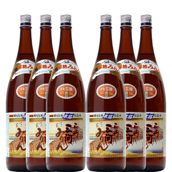 Amazon.co.jp: 角谷文治郎商店 三州三河みりん 1800ml×6本セット[使う