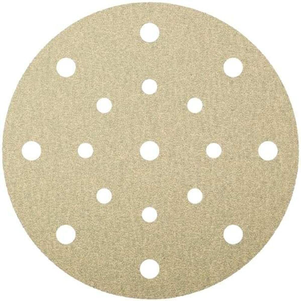 146740 Discos con Soporte de Papel con Sujeci�n cierre de gancho y bucle, PS 33 CK, 120 Grano, 150 mm Di�metro