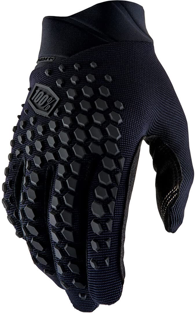 100% Geomatic Gloves Black/Charcoal - XL