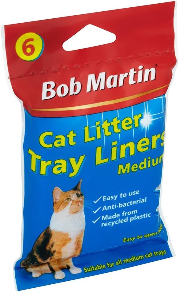 Bob Martin Cat Litter Tray Liners, 6 Pack Amazon.co.uk Pet Supplies