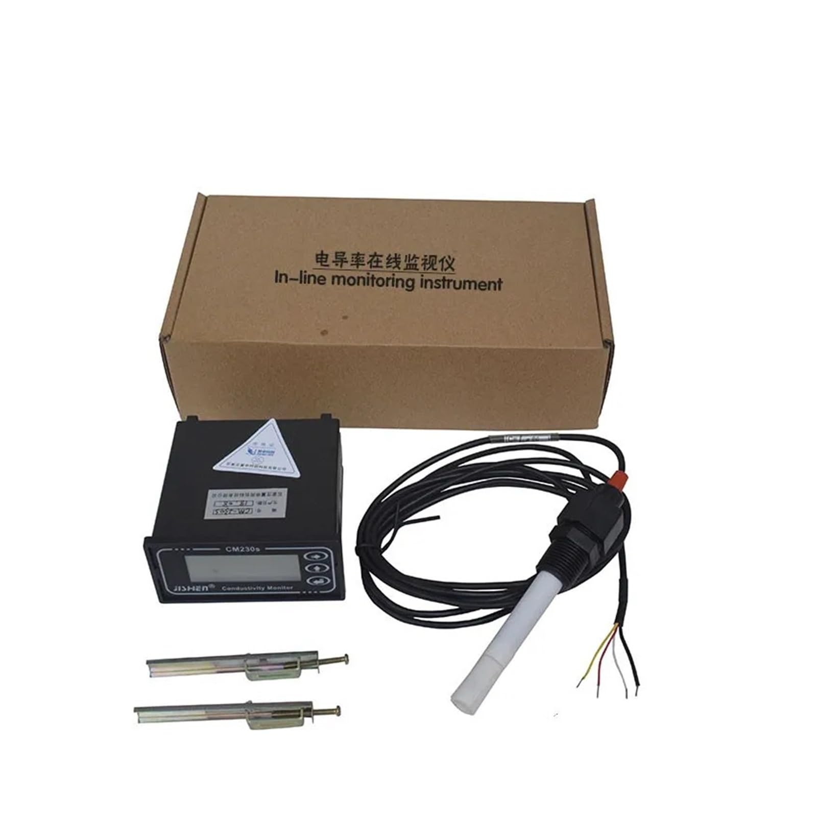 AC110V 220V DC24V EC-510 Controlador de medidor de conductividad en línea industrial Probador de calidad del agua Salida aislada de PH de alta precisión 4-20 mA(EC-510)
