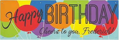 Miniatura 14 de Let's Make Memories Cartel personalizado de feliz cumpleaños, pancarta de celebración personalizada, decoraciones de fiesta, vinilo para interiores