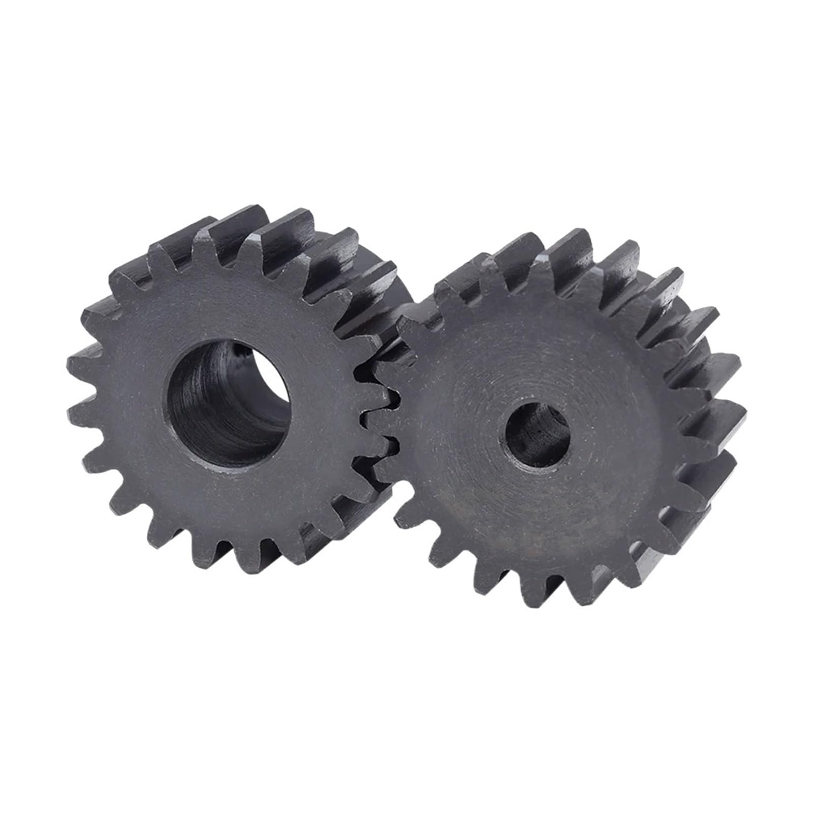 Bevel Gear Pinion Hardware Mechanical Spur Gear 2M-20T Bore Size 8/10/12/14/15/16/17/19/20 Mm Motor Gear Blackening SC45# Carbon Steel Material Teeth Height 20mm(20 mm)