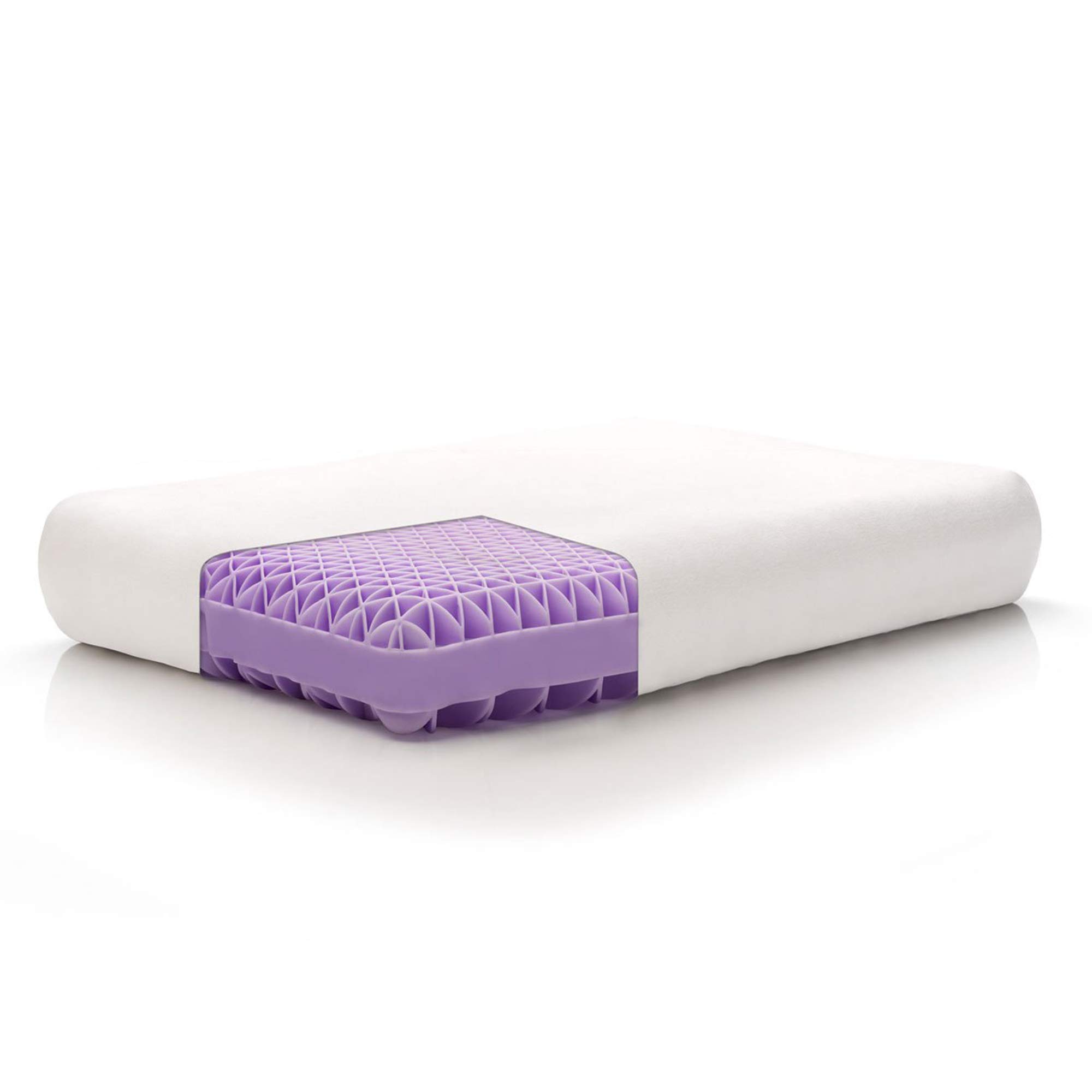 purple pillow booster missing