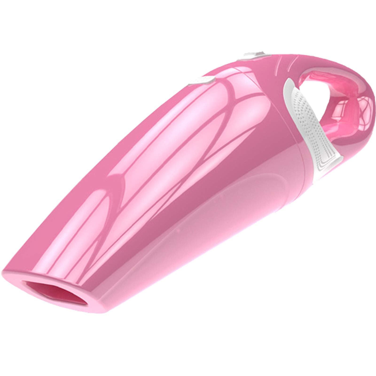 Aspirapolvere A Mano, USB Aspirapolvere Portatile Potente 120W 4000PA Ricaricabile Aspiratore Senza Fili, Ideale per Casa/Ufficio/Auto (Rosa),Rosa