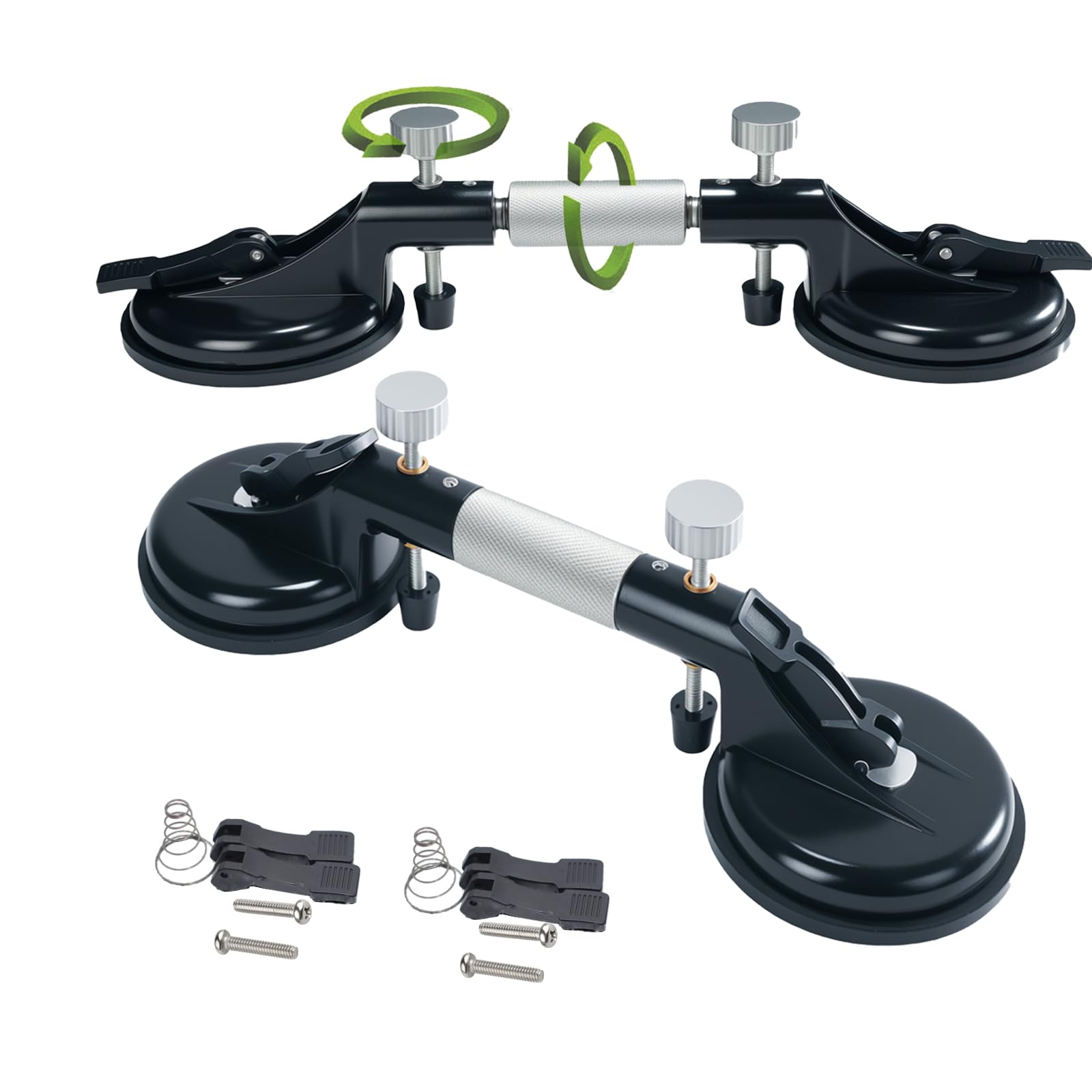Photo 1 of 2PCS 6INCH Seam Setter Granite Adjustable Suction Cup for Countertops Installation Tools Seam Leveling and Joining for Tile Marble Slab Quartz Stone