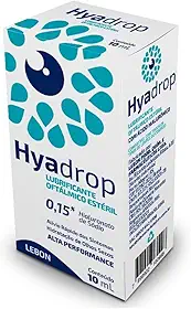 Lubrificante Oftálmico Estéril Hyadrop 10ml - Lebon