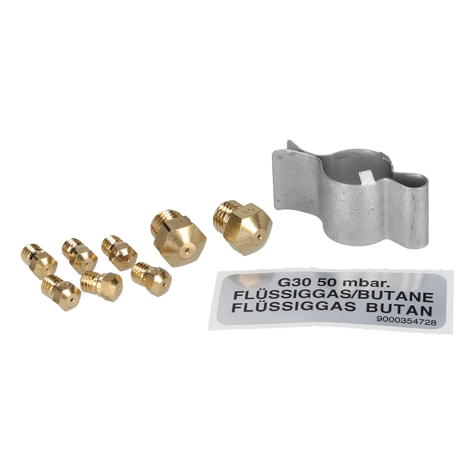 easyPART passend für BOSCH 12012018 Düsensatz G30 50mbar für Gaskochfeld