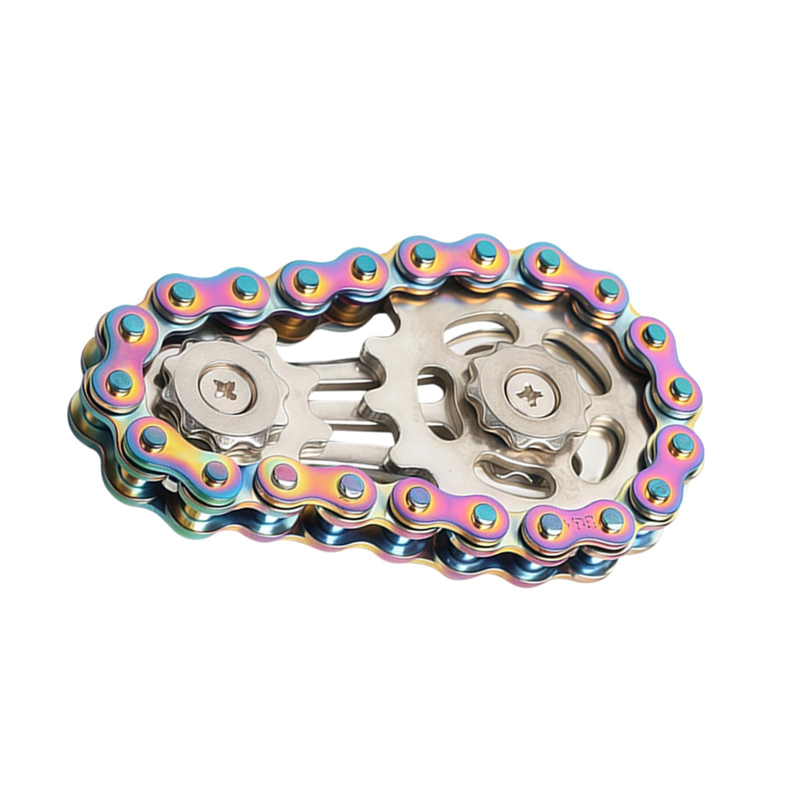 Bike Chain Fidget Toy,Metal Fidget Toys,Fidget Chain for Kids Adult