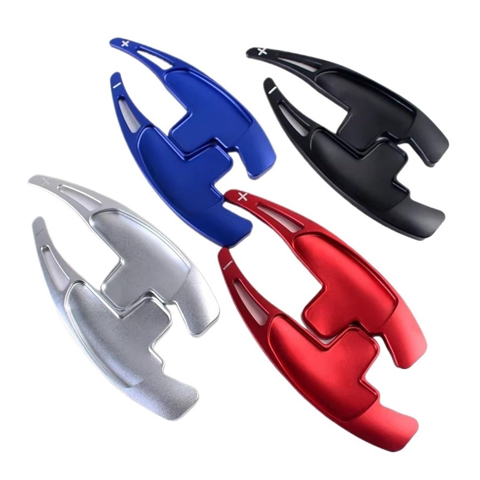 Reyukhn Shift Paddle Accessories Car Steering Wheel Paddle Shifters Aluminum Shift Blade for Benz for AMG SL65 ML63 GL63 C63 E43 A45 C65 GLA45 Steering Wheel Trim(Red)