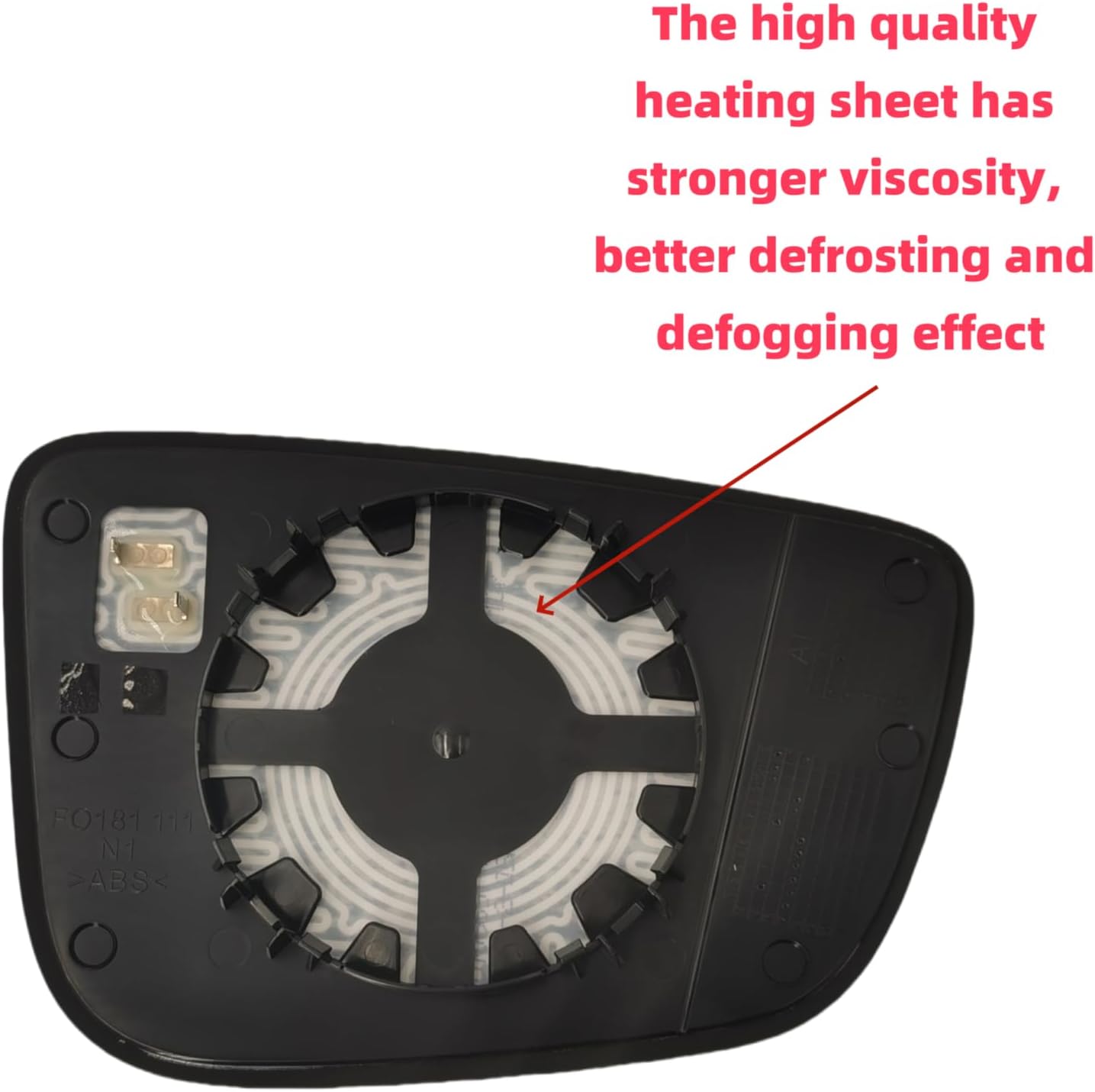 Driver Side Mirror Replacement For BMW 3 Series G20 G21,5 Series G30 G38,6 Series GT G32,7 Series G11 G12,Heated With Backing Plate (LH) Compatible With OE :5116 7445 413.